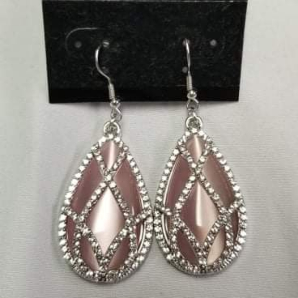 Crawling With Couture Pink Earring - Picture 5 of 7